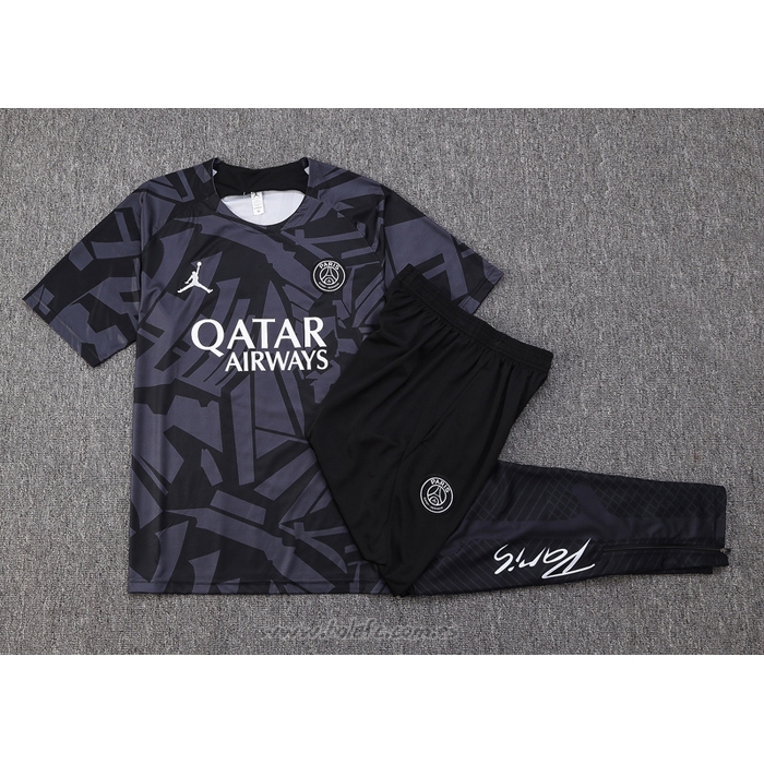 Chandal del Paris Saint-Germain Manga Corta 2022-2023 Gris
